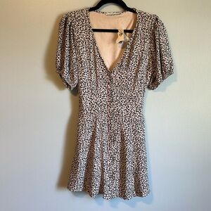 Abercrombie Leopard Print Dress